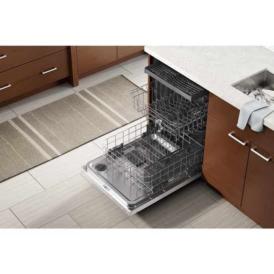 Whirlpool 24 Inch Top Control Dishwasher with 3rd Rack, White - WDT750SAKW