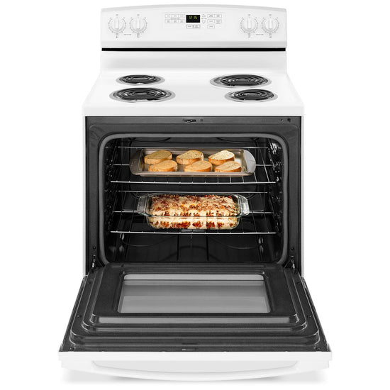 Amana 4.8 Cu. Ft. Freestanding Electric Range, White - YACR4503SFW
