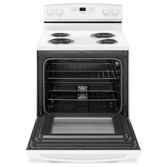 Amana 4.8 Cu. Ft. Freestanding Electric Range, White - YACR4503SFW