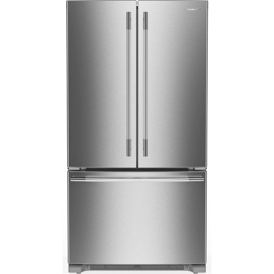 KitchenAid 36 Inch Counter-Depth French Door Refrigerator with 20 cu. ft. Capacity - KRFC136SPS