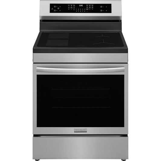 Frigidaire 30 Inch Rear Control Induction Range with 5.3 cu. ft. Capacity, Stainless Steel - GCRI306TBF