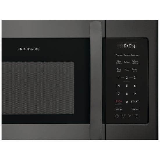 Frigidaire 30 Inch Over-the-Range Microwave with 1.8 cu. ft. Capacity, Black Stainless Steel - FMOS1846BD