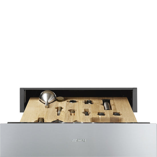 Smeg 24 Inch Sommelier Drawer, Stainless Steel - CPS315X