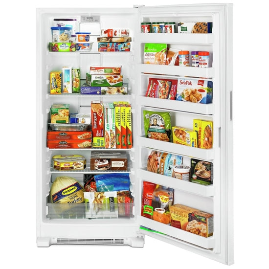 Maytag 30 Inch Frost Free Upright Freezer with 17.7 Cu. Ft. Capacity, White - MZF34X18FW