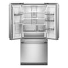 KitchenAid 20 cu. Ft. 30-Inch French Door Refrigerator with PrintShield Finish - KRFF330SPS