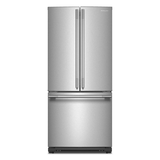 KitchenAid 20 cu. Ft. 30-Inch French Door Refrigerator with PrintShield Finish - KRFF330SPS