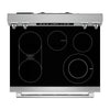 Maytag 30 Inch Freestanding Electric Range with 5.3 Cu. Ft. Capacity, Stainless Steel - YMFES7030SZ