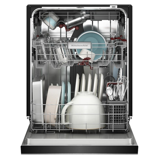 KitchenAid 24 Inch Top Control Dishwasher with 3rd Rack, PrintShield Stainless Steel - KDFS424SPS