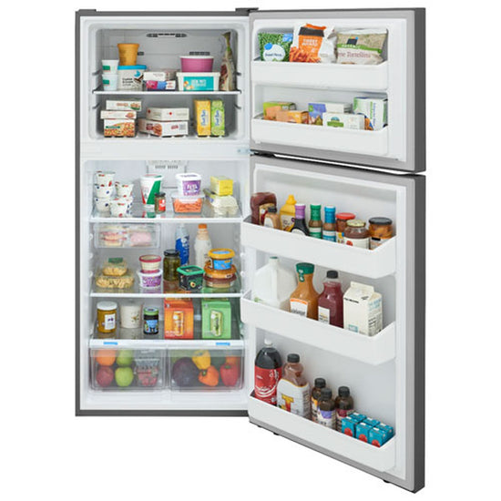Frigidaire 30 Inch Top Freezer Refrigerator with 18.17 cu. ft. Capacity, Stainless Steel - FRTE1835AS
