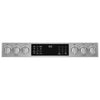 GE 30 Inch Slide-In Double Oven Gas Range with 6.7 Cu. Ft. Capacity, Fingerprint Resistant Stainless Steel - PCGS960YPFS