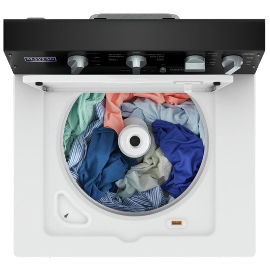 Maytag 27 Inch Top Load Washer with 4.0 Cu. Ft. Capacity, White - MVWP586GW