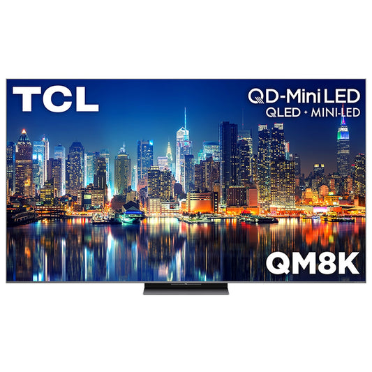 TCL 65 Inch QM8K Series QD-Mini LED 4K UHD Smart TV - 65QM8K