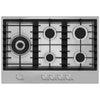 Porter & Charles 36 Inch Gas Cooktop, Stainless Steel - CG90-WOK-F