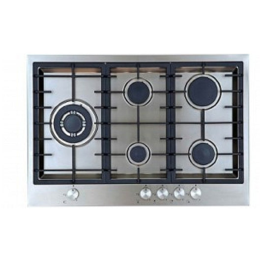 Porter & Charles 36 Inch Gas Cooktop, Stainless Steel - CG90-WOK-F
