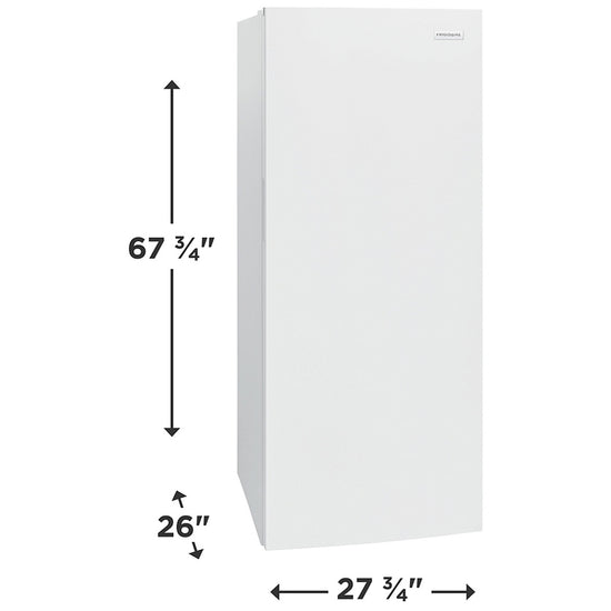 Frigidaire 16 Cu. Ft. Convertible Upright Freezer, White - FFUE1626AW