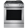 KitchenAid 30 Inch Slide-In Dual Fuel Range with Built-In Downdraft - KSDG950ESS