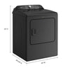 Whirlpool 7.0 Cu. Ft. Top Load Gas Dryer with Moisture Sensor - WGD6150PB