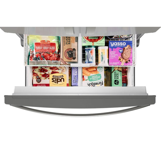 Whirlpool 36-Inch French Door Bottom Mount Refrigerator, 25 cu. ft. - WRFF3436RZ