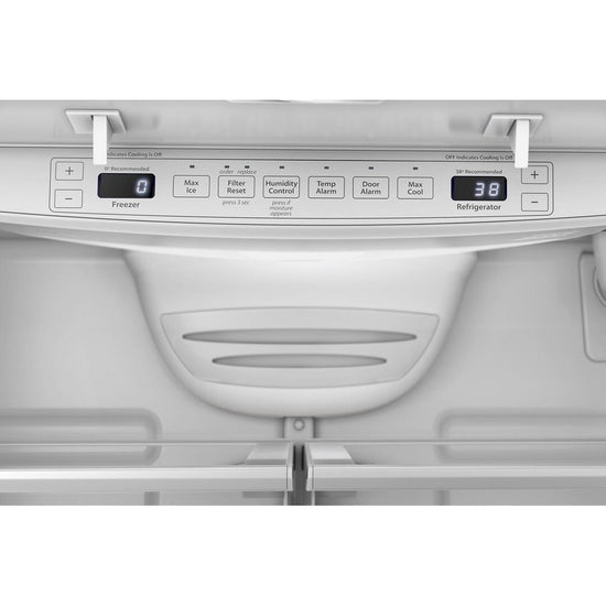 Whirlpool 36-Inch Wide Counter-Depth French Door Refrigerator - 20 cu. ft. - WRFC2036RB