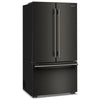 KitchenAid 36 Inch Counter-Depth French Door Refrigerator with 24.3 Cu. Ft. Capacity, Black Ore - KRFC236SBE