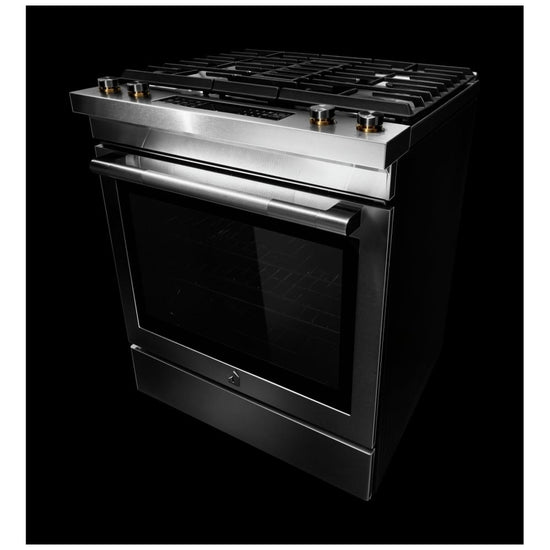 JennAir 30 Inch Slide-In Dual Fuel Downdraft Range with 6.2 cu. ft. Capacity - JDS1750ML