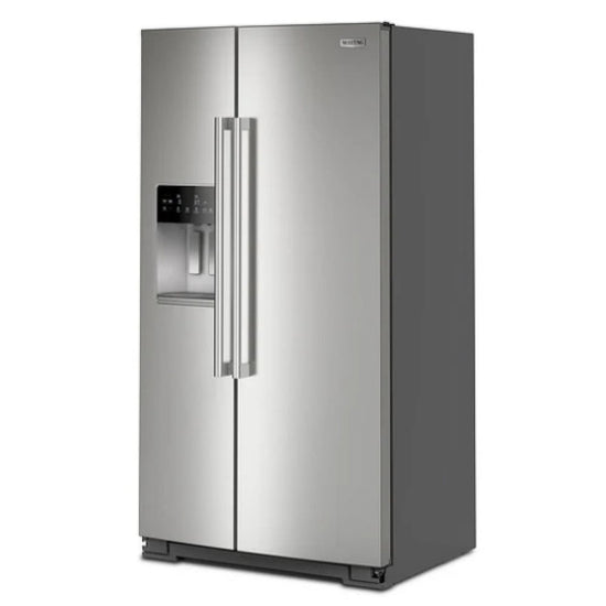 Maytag 36 Inch Side-by-Side Refrigerator with 28.7 Cu. Ft. Capacity, Fingerprint Resistant Stainless Steel - MRSF6636RZ