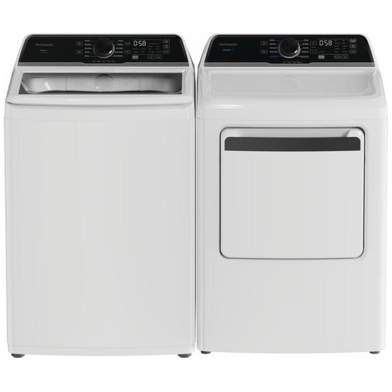 Frigidaire 27 Inch Gas Dryer with 7.0 Cu. Ft. Capacity, White - FLVG7523BW