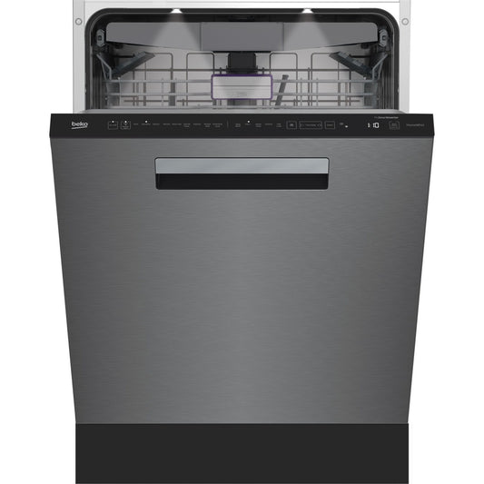 Beko 24" Fingerprint-Free Stainless Steel Built-In Dishwasher - DDT39434XIHC2