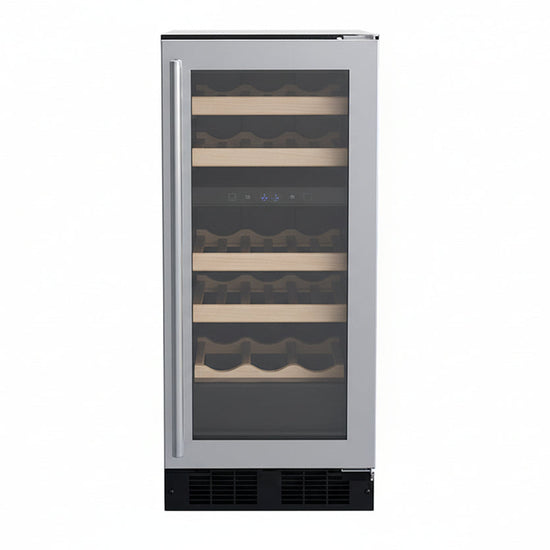 Marvel 15-Inch Built-In Single Zone Wine Refrigerator with Wine Cradle - MLWC115101A