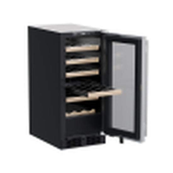 Marvel 15-Inch Built-In Single Zone Wine Refrigerator with Wine Cradle - MLWC115101A