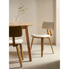 Hoft Home Zaki Dining Chair, Beige and Oak - 202-581BG-HH
