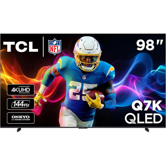 TCL 98 Inch Q7K 4K QLED Smart TV with Google TV - 98Q7K