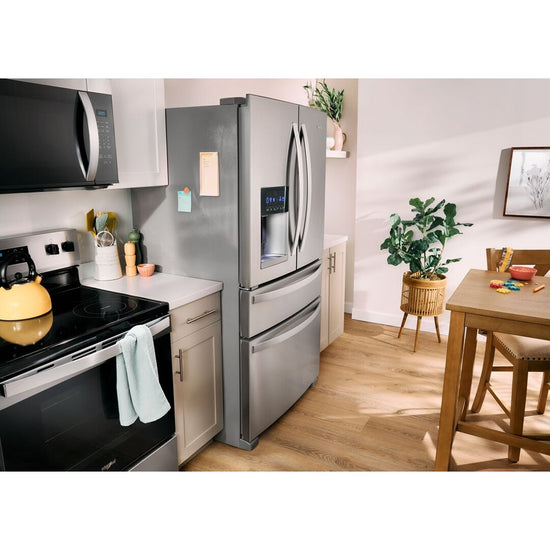 Whirlpool 36-Inch Wide French Door Refrigerator, 25 cu. ft. - WRMF3636RZ