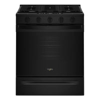 Whirlpool 30-inch Gas Smart Range with Air Cooking Technology - WSGS5030SB