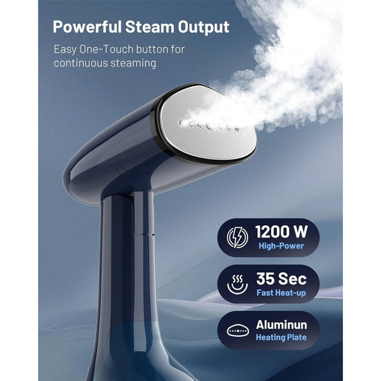 BEAUTURAL Handheld Garment Steamer, 1200W, 260ml - X004ZFV601