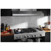 KitchenAid 48 Inch Commercial-Style Gas Rangetop with Griddle - KCGC558JSS