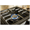 KitchenAid 48 Inch Commercial-Style Gas Rangetop with Griddle - KCGC558JSS