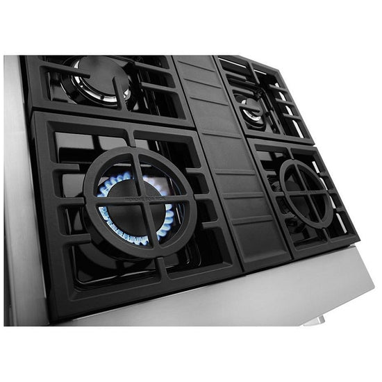 KitchenAid 30 Inch Commercial-Style Gas Rangetop with 4 Burners - KCGC500JSS