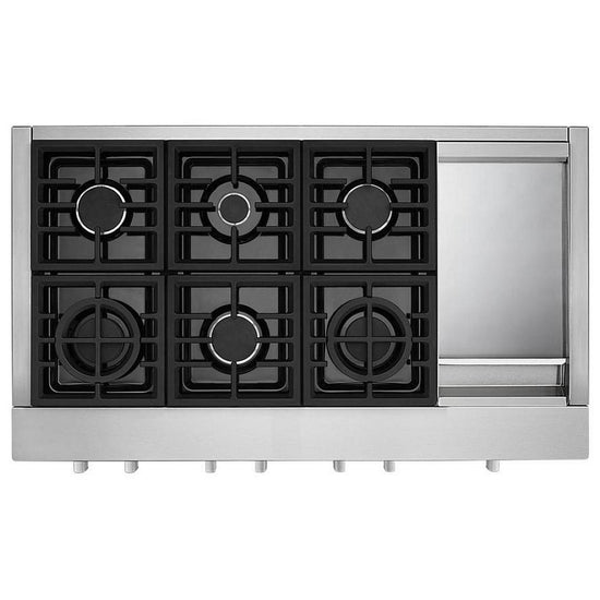 KitchenAid 30 Inch Commercial-Style Gas Rangetop with 4 Burners - KCGC500JSS