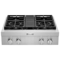 KitchenAid 30 Inch Commercial-Style Gas Rangetop with 4 Burners - KCGC500JSS