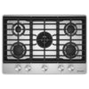 KitchenAid 30 Inch 5-Burner Gas Cooktop, Stainless Steel - KCGK530SSS