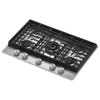KitchenAid 30 Inch 5-Burner Gas Cooktop, Stainless Steel - KCGK530SSS
