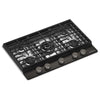 KitchenAid 30 Inch Gas Cooktop with 5 Burners, Black Ore - KCGK730SBE