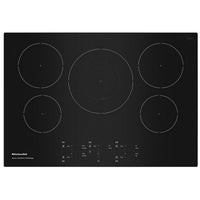 KitchenAid 30-Inch 5-Element Sensor Induction Cooktop - KCIG550JBL