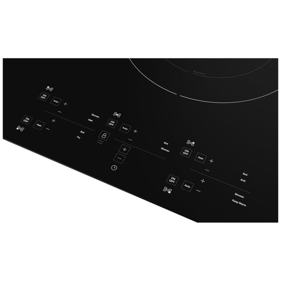 KitchenAid 36 Inch 5-Element Induction Cooktop, Black - KCIG556JBL