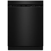 KitchenAid 24 Inch Built-In Dishwasher with 13 Place Settings, Black - KDFS224SBL