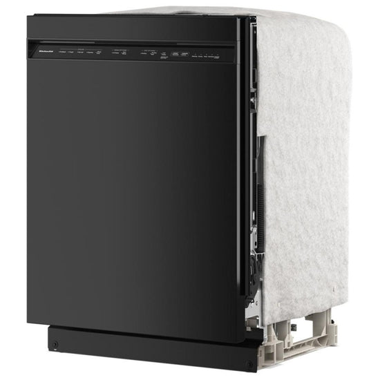 KitchenAid 24 Inch Built-In Dishwasher with 13 Place Settings, Black - KDFS224SBL
