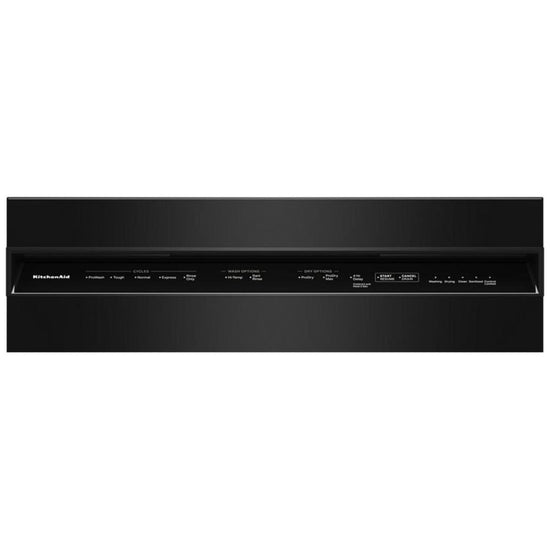 KitchenAid 24 Inch Built-In Dishwasher with 13 Place Settings, Black - KDFS224SBL