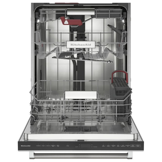 KitchenAid 24 Inch Built-In Dishwasher with 14 Place Settings, Stainless Steel - KDTF924PPS