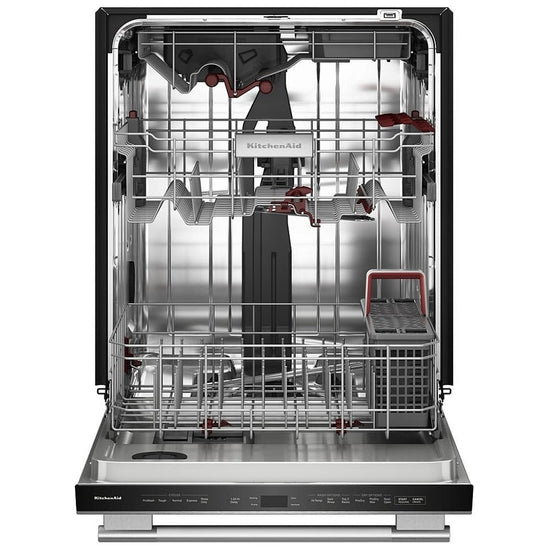 KitchenAid 24 Inch Built-In Dishwasher with 16 Place Settings, PrintShield Stainless Steel - KDTS624SPS
